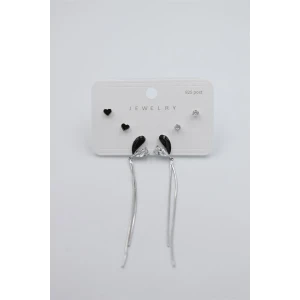 ieg™ Çoklu Set Küpe - Gümüş