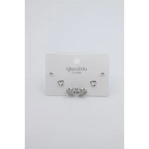 ieg™ Çoklu Set Küpe - Gümüş