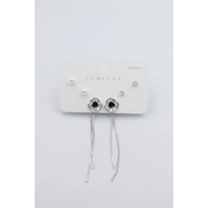 ieg™ Çoklu Set Küpe - Gümüş