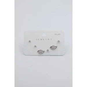 ieg™ Çoklu Set Küpe - Gümüş