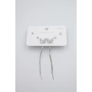 ieg™ Çoklu Set Küpe - Gümüş