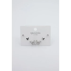 ieg™ Çoklu Set Küpe - Gümüş