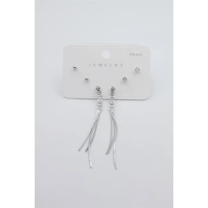 ieg™ Çoklu Set Küpe - Gümüş