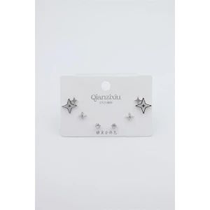 ieg™ Çoklu Set Küpe - Gümüş