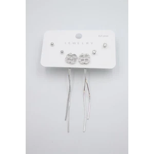 ieg™ Çoklu Set Küpe - Gümüş