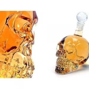 ieg™ Crystal Head Kuru Kafa Cam Şişe 350 ml