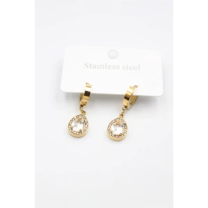 ieg™ Damla Taşlı Küpe - Altın