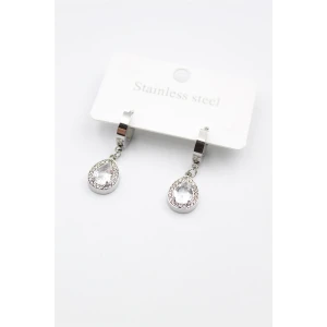 ieg™ Damla Taşlı Küpe - Gümüş