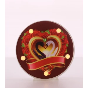 ieg ™ Dekoratif  3D Led Lamba Kuğu Temalı  Led Lamba