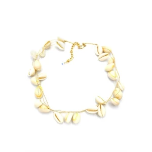 İEG Deniz Kabuğu Kolye - Beyaz