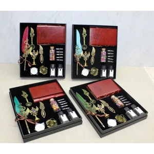 ieg™ Deri Defterli Divit Hokka Ve Mühür Seti Model 1