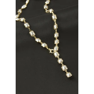 ieg™ Dikdörtgen İnci Y Kolye