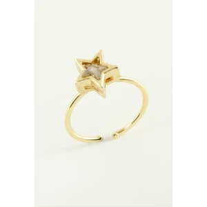 ieg™ Dikdörtgen Taşlı Yüzük