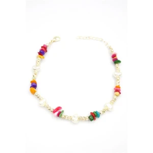 ieg™ Dorika Taş Halhal - ÇOK RENKLİ