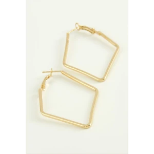 ieg™ Dörtgen Halka Küpe 6 cm