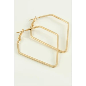 ieg™ Dörtgen Halka Küpe 7 cm