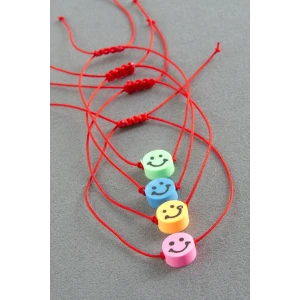 ieg™ Emoji Makrome İp Bileklik