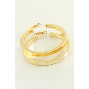 ieg™ Ezme Halka Küpe 4,5 cm