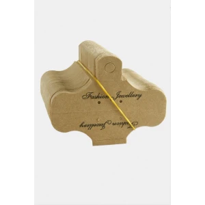 ieg™ Geçirmeli Kraft Kolye Kartı 200 Adet