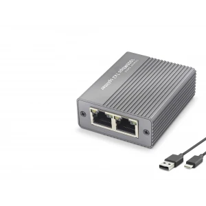 ieg ™ Gigabit Ethernet Switch 3 Port Type-C Güç Girişli - Siyah HDX1412