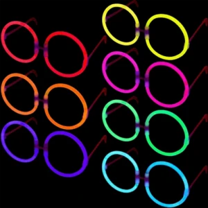 ieg™ Glow Stick Yuvarlak Gözlük 12 Adet