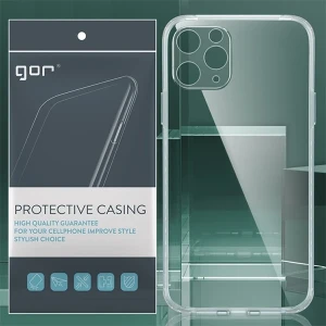 ieg™ Gor İphone 11 Pro Max 6.5 İnch Kamera Korumalı Şeffaf Silikon Kılıf