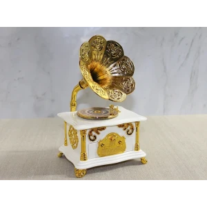 ieg™ Gramofon Müzik Kutusu Beyaz