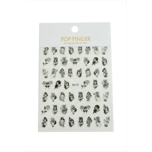 ieg™ Gül Kız Tattoo Dövme Sticker