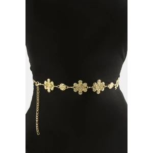 ieg™ Gül Metal Zincir Kemer