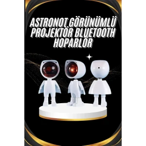 ieg™ Gün Batımı Projektör Lamba Astronot Görünümlü Dekoratif Masa Lambası