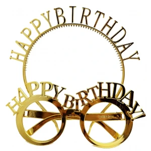 ieg™ Happy Birthday Gözlük Ve Taç
