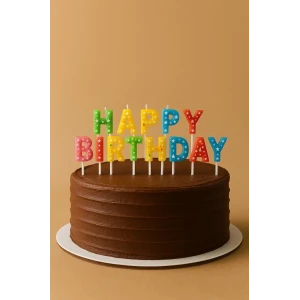 ieg™ Happy Birthday Renkli Mum