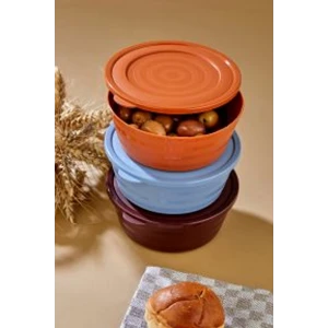 ieg™ Harmony Kapaklı Yonca Kase 3lü -HT-002