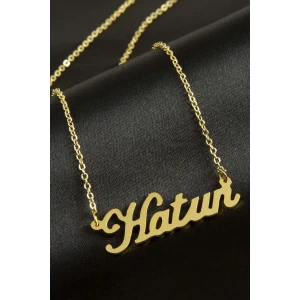 ieg™ Hatun İsimli Kolye (Kişiye Özel)