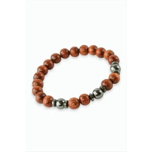 ieg™ Hematit Bambu Ahşap Bileklik 8 mm