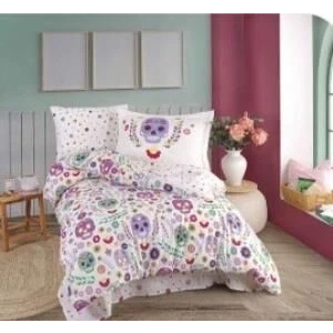 ieg™ Hobby Tek Kişilik Poplin Nevresim Takımı Alice Mor