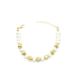 İEG® İnci Bileklik - Altın