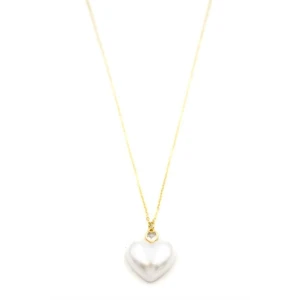 ieg™ İnci Kalp Kolye - Altın
