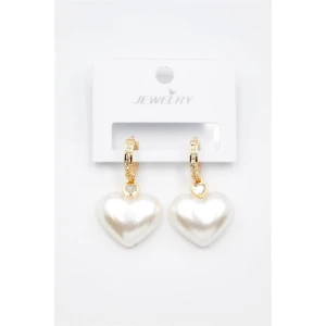 ieg™ İnci Kalp Küpe - Altın