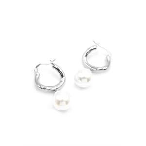 İEG İnci Küpe - Gümüş