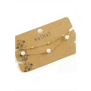 ieg™ İnci Lüks Çelik Halhal