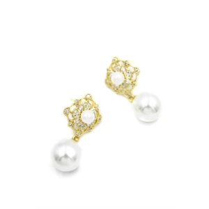 ieg™ İncili Küpe - Altın