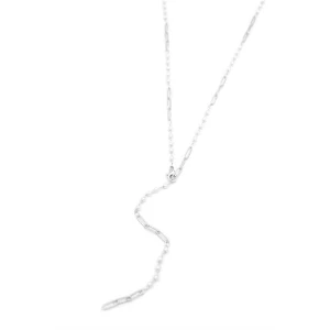 İEG İncili Y Kolye - Gümüş