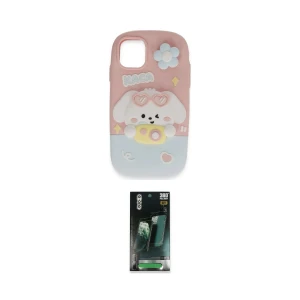 ieg™ iPhone 11 Kılıf Akış Yansıma - Şeffaf 360 Full Body Arka Koruyucu