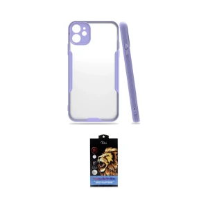 ieg™ iPhone 11 Kılıf Atlas Asil Serisi - Siyah Buffer Hayalet Cam Ekran Koruyucu