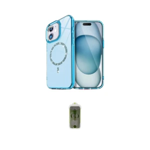 ieg™ iPhone 11 Kılıf Kıvılcım Form Prime - Siyah Joko Magic 5D Hayalet Cam