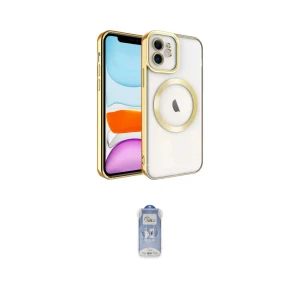 ieg™ iPhone 11 Kılıf Nova Işık Özel Seri - Siyah Joko Magic 5D Cam