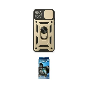ieg™ iPhone 11 Pro Kılıf Ahenk Klasik - Siyah 34D Izgaralı Cam