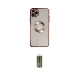 ieg™ iPhone 11 Pro Kılıf Pusula Form - Siyah Joko Magic 5D Hayalet Cam