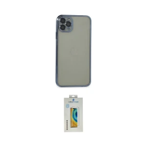 ieg™ iPhone 11 Pro Max Kılıf Vadi Minimal - Siyah Polymer Nano Ekran Koruyucu